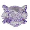 Transparent Acrylic Beads, Animal 23x20mm Hole:2mm, Sold by Bag
