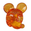 Transparent Acrylic Beads, Animal Head 22x20mm Hole:2mm, Sold by Bag 