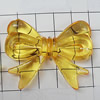 Transparent Acrylic Beads, Bowknot 45x35mm, Sold by Bag 