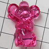 Transparent Acrylic Beads, Animal 30x22mm Hole:2mm, Sold by Bag 