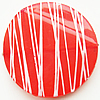 Drawbench Imitate Jade Acrylic Beads, 26x6mm, Hole:Approx 1mm, Sold by Bag