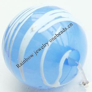 Drawbench Imitate Jade Acrylic Beads, Round, 12mm, Hole:Approx 2mm, Sold by Bag
