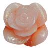 Resin Cabochons, NO Hole Headwear & Costume Accessory, Flower, About 19mm in diameter, Sold by Bag