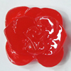 Resin Cabochons,  NO Hole Headwear & Costume Accessory, Flower, About 22mm in diameter, Sold by Bag