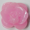 Resin Cabochons, NO Hole Headwear & Costume Accessory, Flower, About 22mm in diameter, Sold by Bag