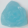 Resin Cabochons, NO Hole Headwear & Costume Accessory, Flower, About 26mm in diameter, Sold by Bag