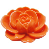 Resin Cabochons, NO Hole Headwear & Costume Accessory, Flower, About 45x40mm in diameter, Sold by Bag