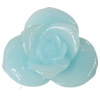 Resin Cabochons, NO Hole Headwear & Costume Accessory, Flower, About 42mm in diameter, Sold by Bag