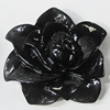 Resin Cabochons, NO Hole Headwear & Costume Accessory, Flower, About 39mm in diameter, Sold by Bag