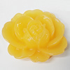 Resin Cabochons, NO Hole Headwear & Costume Accessory, Flower, About 42x38mm in diameter, Sold by Bag