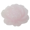 Resin Cabochons, NO Hole Headwear & Costume Accessory, Flower, About 42x38mm in diameter, Sold by Bag