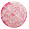Crackle Acrylic, Beads Frosted Surface, Flat round ,25x9mm, Hole:Approx 1mm ,Sold by Bag