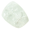Crackle Acrylic Beads, Frosted Surface Effect, Trapezium ,22x16x7mm ,Hole:Approx 2mm, Sold by Bag