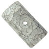 Crackle Acrylic Beads, Frosted Surface Effect, 25x13x6mm, Hole:Approx 2mm, Sold by Bag