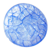 Crackle Acrylic Beads, Frosted Surface Effect, Flat round ,36x17mm, Hole:Approx 2mm, Sold by Bag