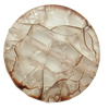 Crackle Acrylic Beads ,Frosted Surface Effect, Flat round, 21x4mm ,Hole:Approx 1mm ,Sold by Bag