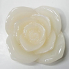 Resin Cabochons, NO Hole Headwear & Costume Accessory, Flower, About 24mm in diameter, Sold by Bag