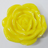 Resin Cabochons, NO Hole Headwear & Costume Accessory, Flower, About 40mm in diameter, Sold by Bag