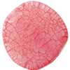 Crackle Acrylic Beads, Frosted Surface Effect, Flat round ,30x29x5mm ,Hole:Approx 2mm, Sold by Bag