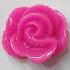 Resin Cabochons, NO Hole Headwear & Costume Accessory, Flower, About 21x18mm in diameter, Sold by Bag