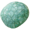 Crackle Acrylic Beads ,Frosted Surface Effect, Flat round ,30x29x13mm ,Hole:Approx 2mm, Sold by Bag