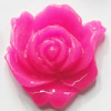 Resin Cabochons, NO Hole Headwear & Costume Accessory, Flower, About 23x23mm in diameter, Sold by Bag