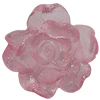 Resin Cabochons, NO Hole Headwear & Costume Accessory, Flower, About 23mm in diameter, Sold by Bag