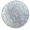 Crackle Acrylic Beads, Frosted Surface Effect, Flat round ,38x5mm ,Hole:Approx 2mm, Sold by Bag