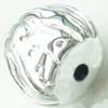 Painted Acrylic Beads, Lustrous, Rectangle, 18x20x14mm, Hole:About 2.5mm, Sold by Bag