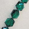 Glass Crystal Beads, Faceted Polygon 20x18mm Hole:1mm, Sold by Bag