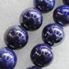 Ceramics Beads Plated AB, Round 16mm Hole:2mm, Sold by Bag