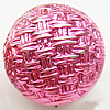 Painted Acrylic Beads, Lustrous, Round, 24mm, Hole:About 2mm, Sold by Bag