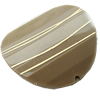 Gold Drawbench ,Solid Acrylic Bead ,Faced Flat round ,10x35mm, Hole:Approx 1mm Sold by Bag