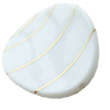 Gold Drawbench ,Solid Acrylic Bead, Flat round ,38x38x5mm ,Hole:Approx 2mm, Sold by Bag