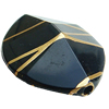 Gold Drawbench ,Solid Acrylic Bead, Horse Eye,28x24x3mm, Hole:Approx 2mm, Sold by Bag