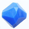 Solid Acrylic Beads, Faceted Bicone, 12x12mm Hole:2mm, Sold by Bag