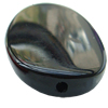 Solid Acrylic Beads, Flat Oval, 51x31x8mm Hole:3mm, Sold by Bag