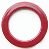 Solid Acrylic Beads, Donut, Outside Diameter:50mm,Inside Diameter:35mm, Sold by Bag