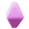 Solid Acrylic Beads, Faceted Bicone, 28x17mm Hole:3mm, Sold by Bag