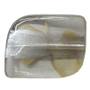 Painted Acrylic Beads, 29x23mm, Hole:2mm, Sold by Bag