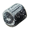 Painted(spray-paint) Acrylic Beads,34x15mmmm, Hole:Approx 2mm, Sold by Bag