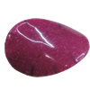 Imitate Gemstone Acrylic Beads, Twist Flat Oval 45x33mm Hole:2.5mm, Sold by Bag