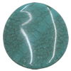Imitate Gemstone Acrylic Beads, Twist Flat Round 40mm Hole:2mm, Sold by Bag