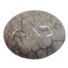 Imitate Gemstone Acrylic Beads, Oval 29x24mm Hole:2mm, Sold by Bag