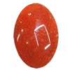 Imitate Gemstone Acrylic Beads, Flat Oval 43x28mm Hole:1.5mm, Sold by Bag