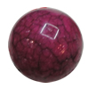 Imitate Gemstone Acrylic Beads, Round 22mm Hole:3mm, Sold by Bag