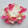 Artificial Flower Heads, Can be used for Hair Clip and Other Decorations, 120mm in Diameter, Sold by PC