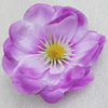 Artificial Flower Heads, Can be used for Hair Clip and Other Decorations, 70mm in Diameter, Sold by PC