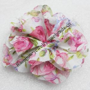 Artificial Flower Heads, Can be used for Hair Clip and Other Decorations, 100mm in Diameter, Sold by PC