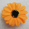 Artificial Flower Heads, Can be used for Hair Clip and Other Decorations, 40mm in Diameter, Sold by PC